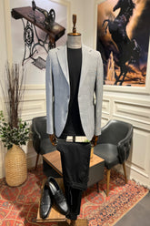 Guild Odessa Slim Fit Sakko Graue